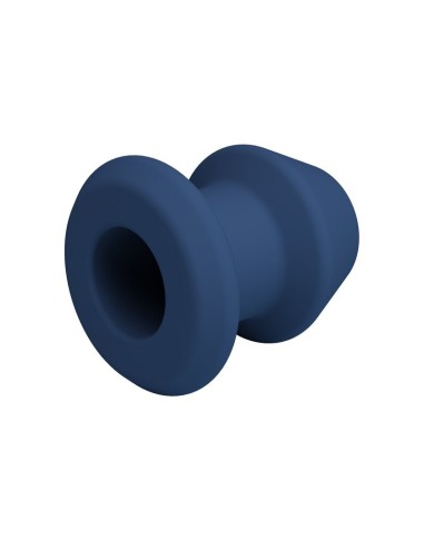 MR PLAY - JACK BLUE SILICONE HOLLOW ANAL PLUG...