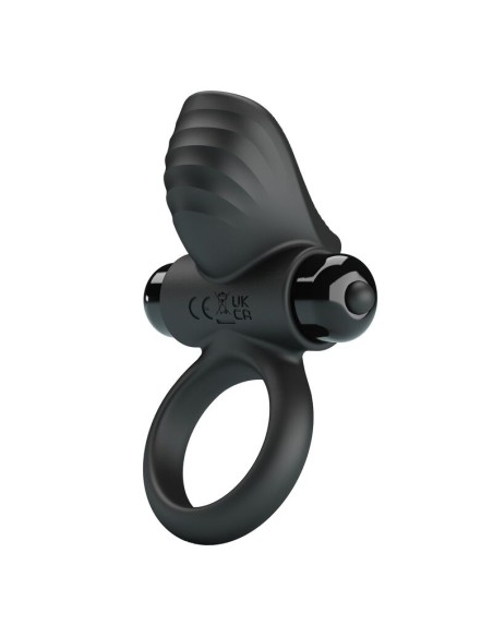 PRETTY LOVE - ADRIEN VIBRATING PENIS RING 10 FUNCTIONS BLACK