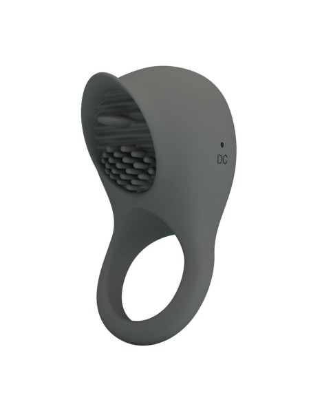 PRETTY LOVE - RECHARGEABLE VIBRATING RING WITH ORAL STIMULATION