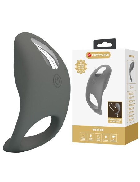 PRETTY LOVE - RECHARGEABLE SOFT SILICONE VIBRATING RING