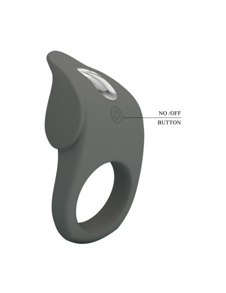 PRETTY LOVE - RECHARGEABLE FLEXIBLE SILICONE VIBRATING RING