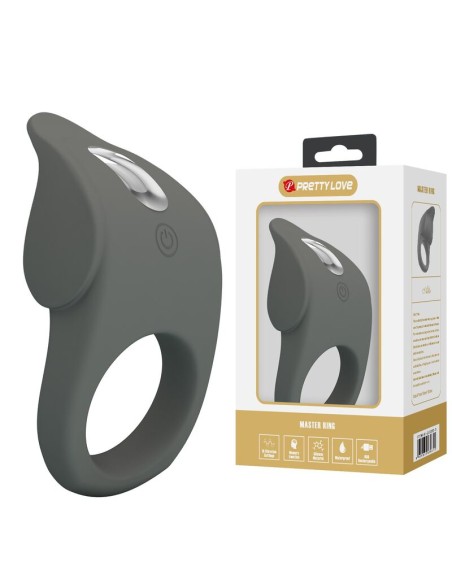 PRETTY LOVE - RECHARGEABLE FLEXIBLE SILICONE VIBRATING RING