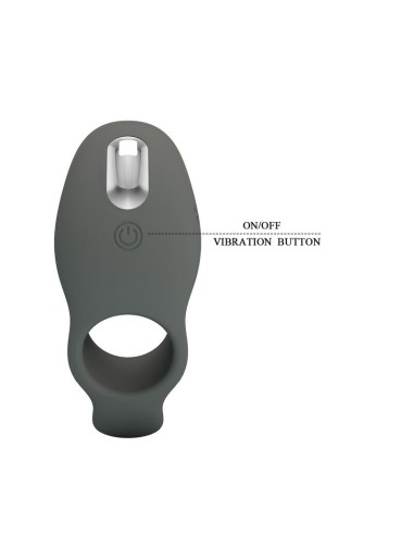 PRETTY LOVE - RECHARGEABLE VIBRATING RING WITH...