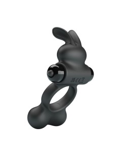 PRETTY LOVE - VIBRATING PENIS RING WITH BUNNY STIMULATOR... 2