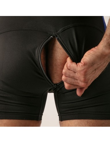 LOCKER GEAR - MONO OPEN ACCESS SINGLET AZUL S