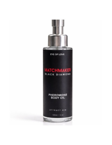 EYE OF LOVE - MATCHMAKER BLACK DIAMOND PHEROMONE BODY OIL 120 ML
