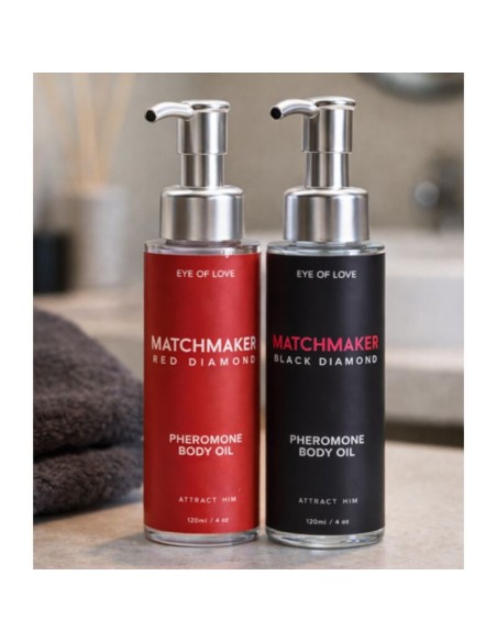 EYE OF LOVE - MATCHMAKER BLACK DIAMOND PHEROMONE BODY OIL 120 ML