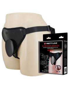 PRETTY LOVE - UNIVERSAL STRAP-ON HARNESS BLACK