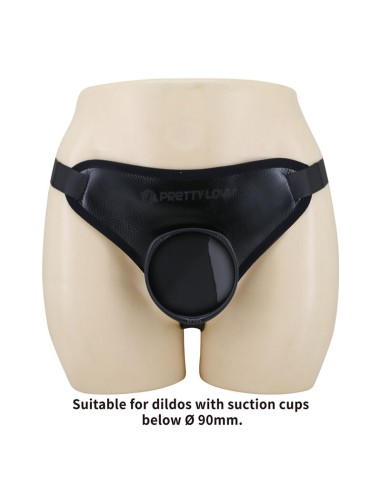 PRETTY LOVE - UNIVERSAL STRAP-ON HARNESS BLACK