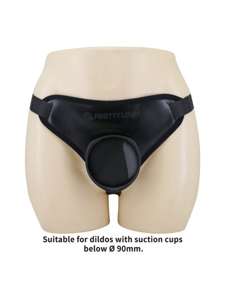 PRETTY LOVE - UNIVERSAL STRAP-ON HARNESS BLACK