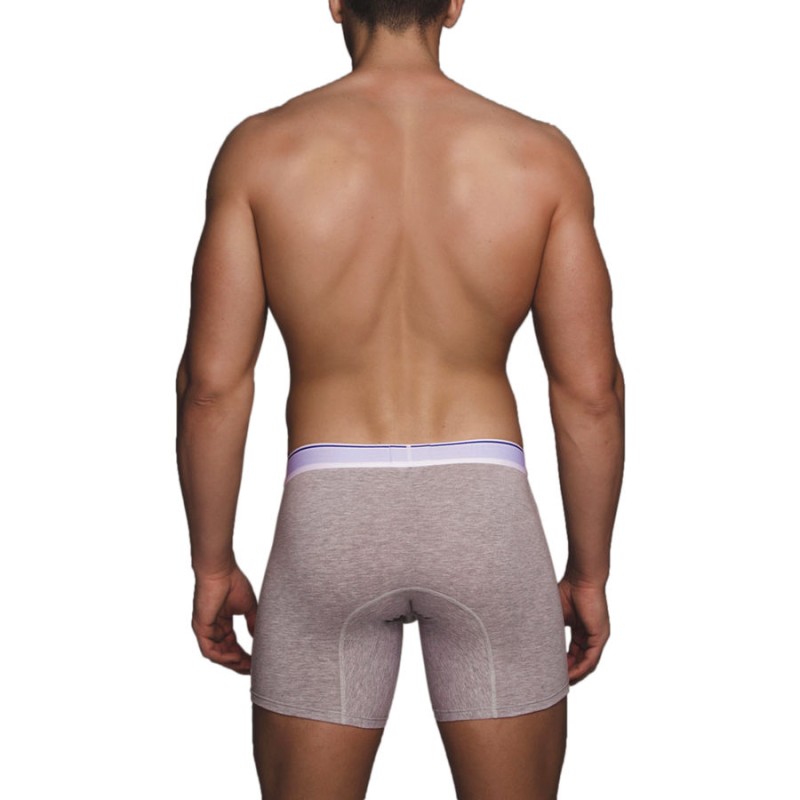 MACHO - MC087 BOXER LARGO GRIS TALLA S