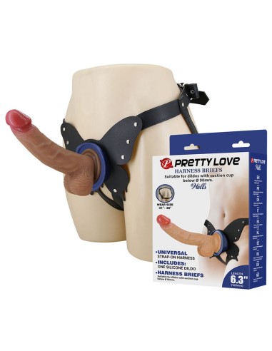 PRETTY LOVE - YETI STRAP-ON HARNESS WITH...