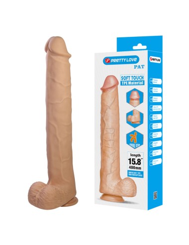 PRETTY LOVE - PAT FLEXIBLE REALISTIC DILDO WITH...