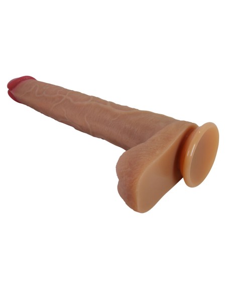 PRETTY LOVE - TERIN PLUS REALISTIC SILICONE DILDO WITH SUCTION CUP 37.6 CM Ø 5.5 CM