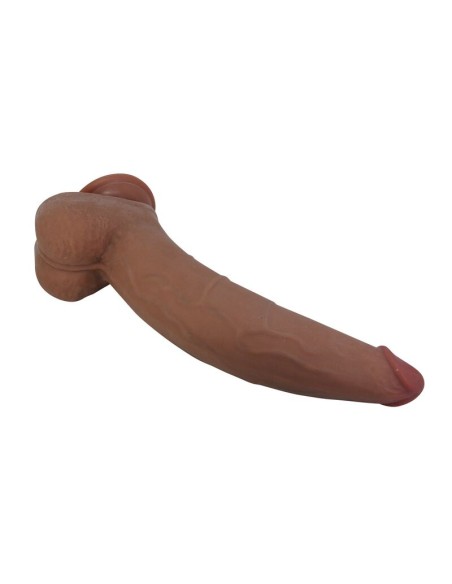 PRETTY LOVE - ULRIC REALISTIC FLEXIBLE DILDO 26 CM Ø 5.5 CM TPE BROWN
