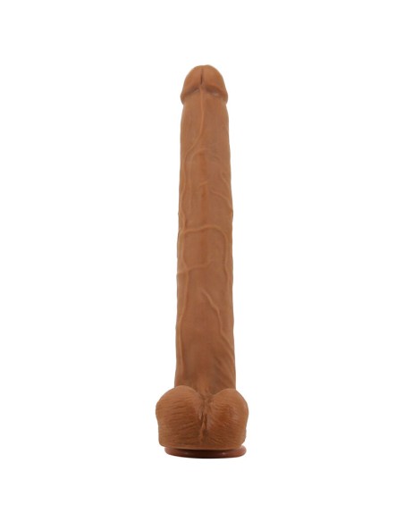 PRETTY LOVE - VIGGO REALISTIC SOFT-TOUCH SKIN-SLIDING DILDO 36,5 CM BROWN