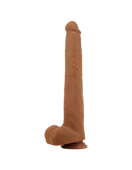 PRETTY LOVE - VIGGO REALISTIC SOFT-TOUCH SKIN-SLIDING DILDO 36,5 CM BROWN