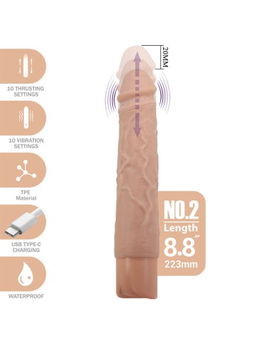 PRETTY LOVE - KESSLER REALISTIC VIBRATING DILDO...