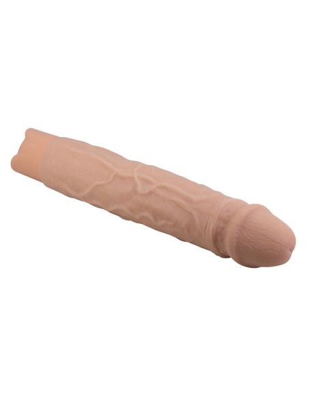 PRETTY LOVE - KESSLER REALISTIC VIBRATING DILDO WITH 10 VIBRATION MODES AND 10 THROWS, 22 CM NATURAL