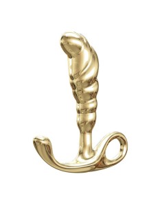 PRETTY LOVE - JACK ZINC ALLOY PROSTATE MASSAGER GOLD
