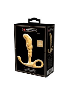 PRETTY LOVE - JACK ZINC ALLOY PROSTATE MASSAGER GOLD 2