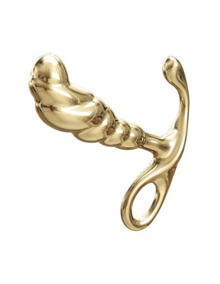 PRETTY LOVE - JACK ZINC ALLOY PROSTATE MASSAGER GOLD