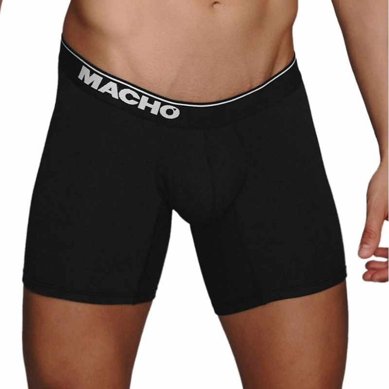 MACHO MC087 BOXER LARGO NEGRO TALLA XL