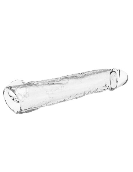 PRETTY LOVE - ADJUSTABLE PENIS EXTENSION SLEEVE 26 CM Ø 4 CM TRANSPARENT