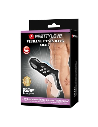 PRETTY LOVE - CRAIG RECHARGEABLE VIBRATING...