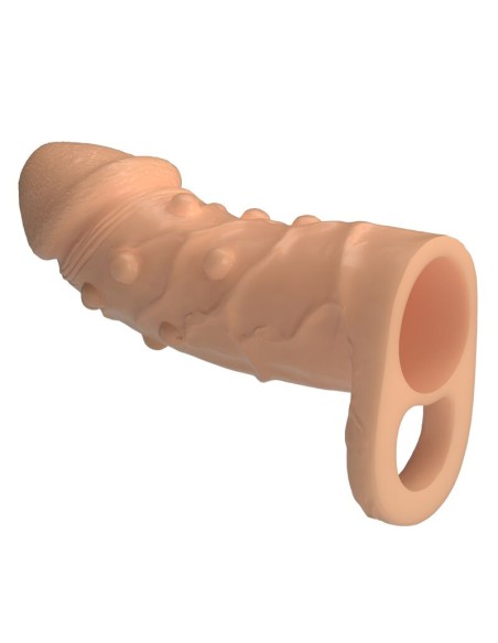 PRETTY LOVE - DORT PENIS EXTENSION SLEEVE 14 CM Ø 4 CM NATURAL