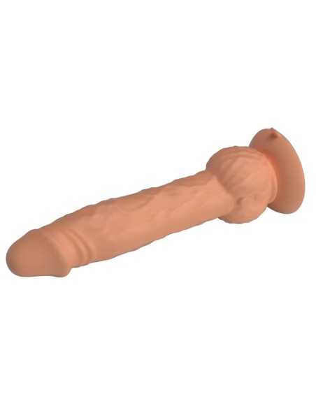 PRETTY LOVE - EREN THRUSTING VIBRATING DILDO 20.5 CM Ø 4.5 CM NATURAL