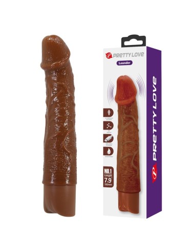 PRETTY LOVE - LEONARDO REALISTIC VIBRATOR 20 CM...