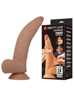 PRETTY LOVE - XANDER REALISTIC DILDO 20 CM Ø 5 CM NATURAL