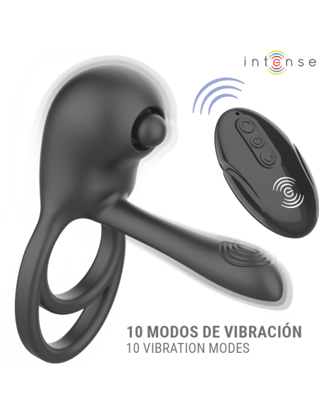 INTENSE - SPIKE REMOTE CONTROL VIBRATING PENIS RING