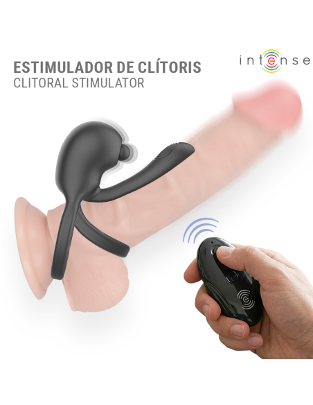 INTENSE - SPIKE REMOTE CONTROL VIBRATING PENIS RING