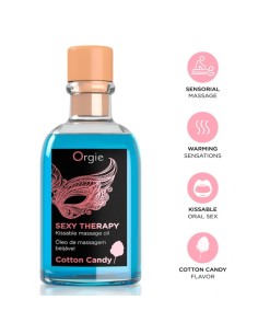 ORGIE - LIPS MASSAGE COTTON CANDY KISSABLE MASSAGE SET...