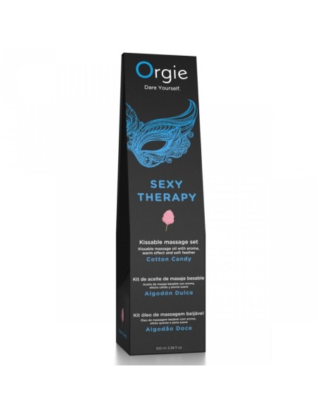 ORGIE - LIPS MASSAGE COTTON CANDY KISSABLE MASSAGE SET 100 ML