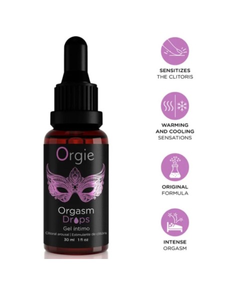 ORGIE - ORGASM DROPS CLITORAL AROUSAL 30 ML