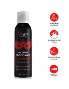 ORGIE - ACQUA CROCCANTE STRAWBERRY CRUNCHY MASSAGE MOUSSE...