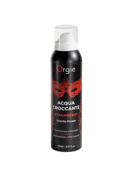 ORGIE - ACQUA CROCCANTE STRAWBERRY CRUNCHY MASSAGE MOUSSE 150 ML