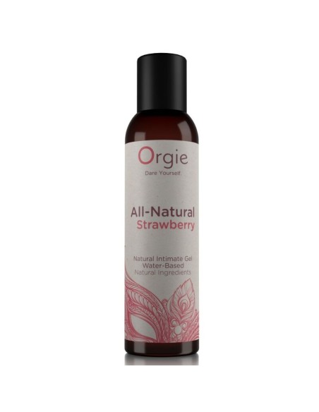 ORGIE - ALL-NATURAL STRAWBERRY KISSABLE WATER-BASED INTIMATE GEL 150 ML