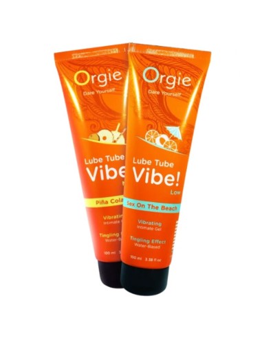 ORGIE - LUBE TUBE VIBE! SEX ON THE BEACH...