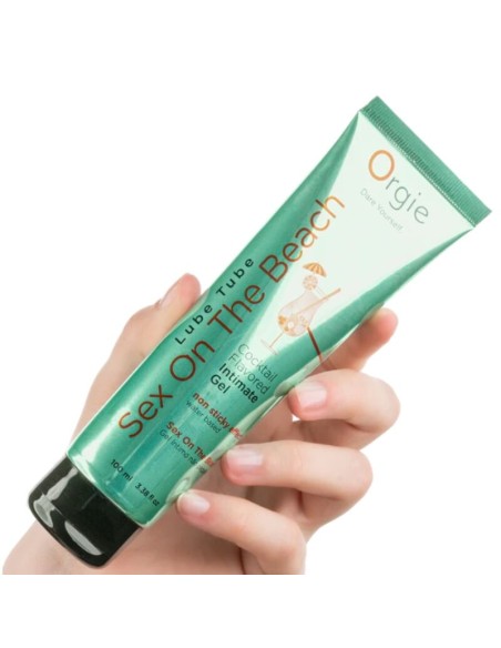ORGIE - LUBE TUBE COCKTAIL SEX ON THE BEACH KISSABLE WATER-BASED INTIMATE GEL 100 ML