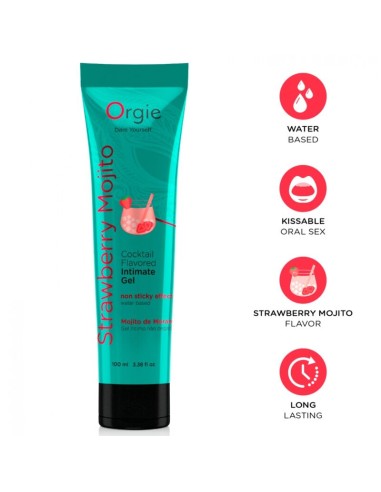 ORGIE - LUBE TUBE COCKTAIL STRAWBERRY MOJITO...