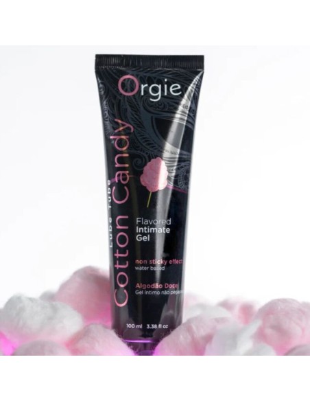 ORGIE - LUBE TUBE COTTON CANDY KISSABLE WATER-BASED INTIMATE GEL 100 ML