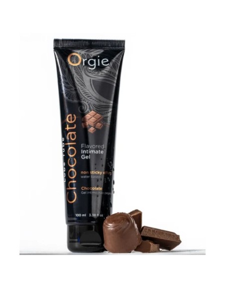 ORGIE - LUBE TUBE CHOCOLATE KISSABLE WATER-BASED INTIMATE GEL 100 ML