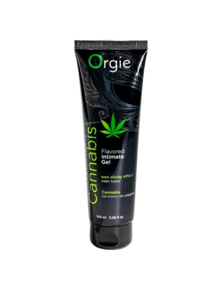 ORGIE - LUBE TUBE CANNABIS KISSABLE WATER-BASED INTIMATE GEL 100 ML