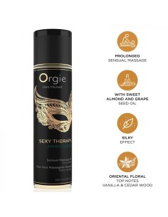ORGIE - SEXY THERAPY APHRODISIAC SENSUAL MASSAGE OIL 200 ML