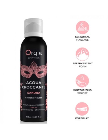 ORGIE - ACQUA CROCCANTE SAKURA CRUNCHY MASSAGE...
