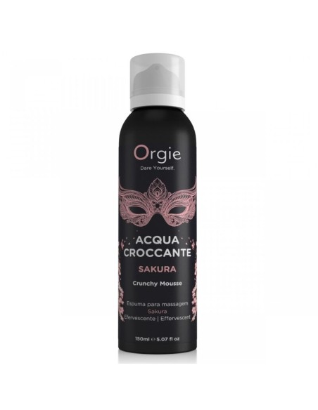 ORGIE - ACQUA CROCCANTE SAKURA CRUNCHY MASSAGE MOUSSE 150 ML